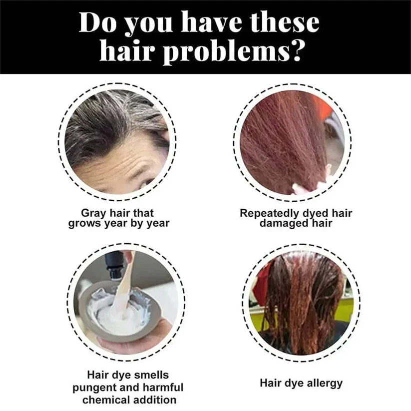 Hair Dye Shampoo – Pack of 2