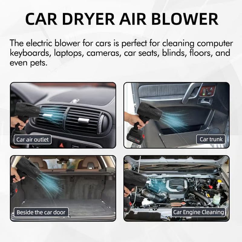 Beyond Raw's Cordless Turbo Jet Blower
